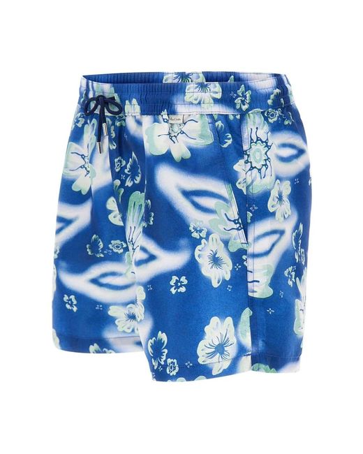Paul Smith Blue Beachwear for men