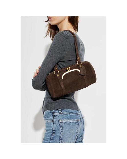 COACH Brown Shoulder Bags