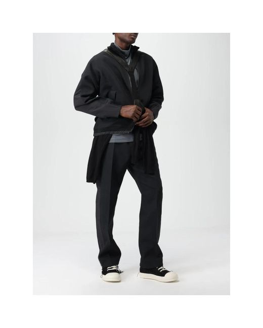 Sacai Black Light Jackets for men