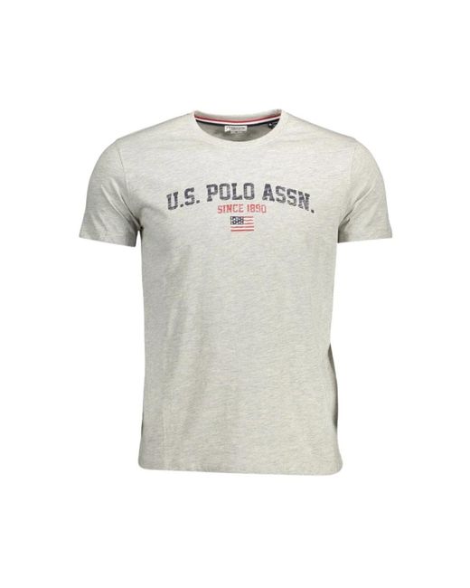 U.S. POLO ASSN. Gray T-Shirts for men