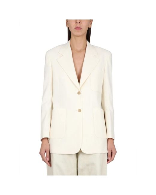 Palm Angels White Blazers