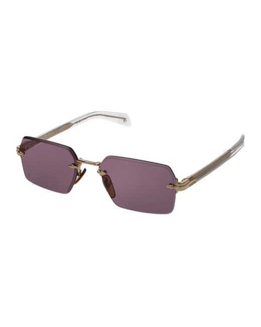 David Beckham Purple Sunglasses for men