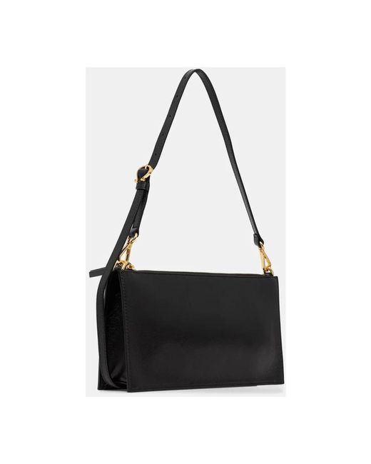 Pollini Black Envelope Clutch
