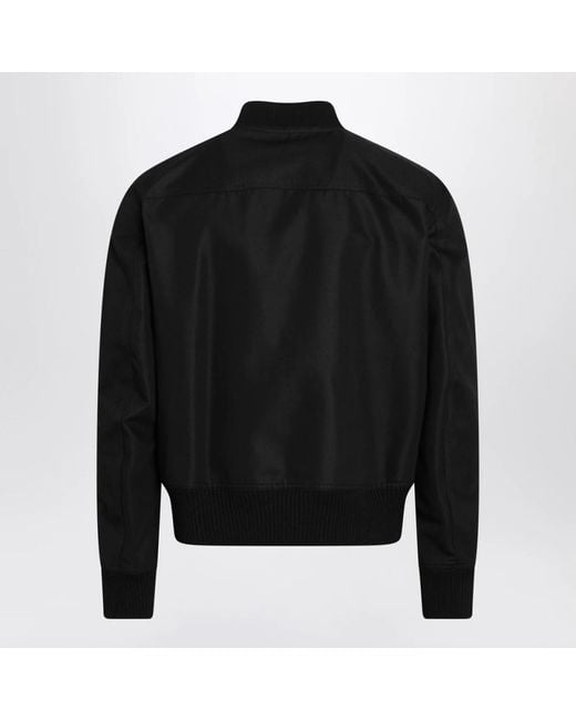 Rick Owens Black Bomber Jackets for men