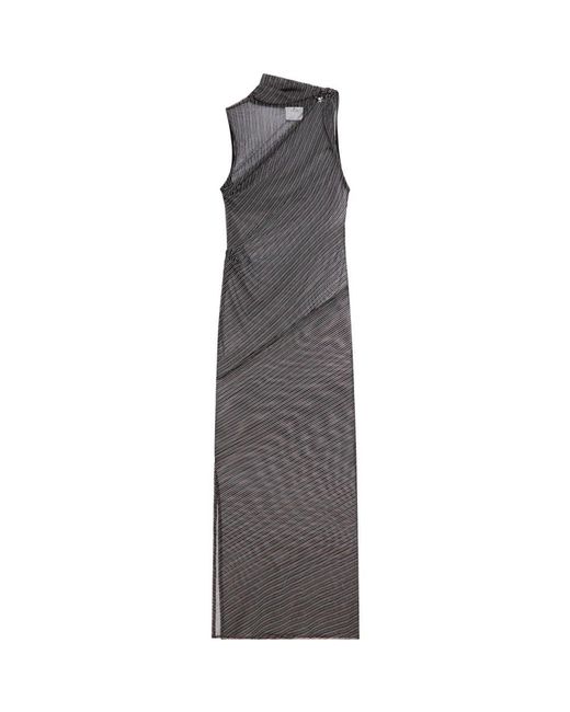 Courreges Gray Maxi Dresses