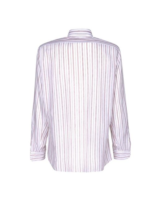 Lardini Purple Casual Shirts for men