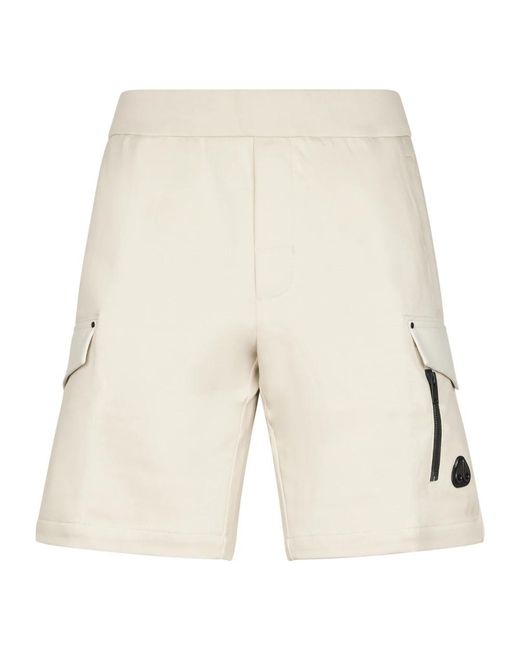 Moose Knuckles Natural Casual Shorts for men