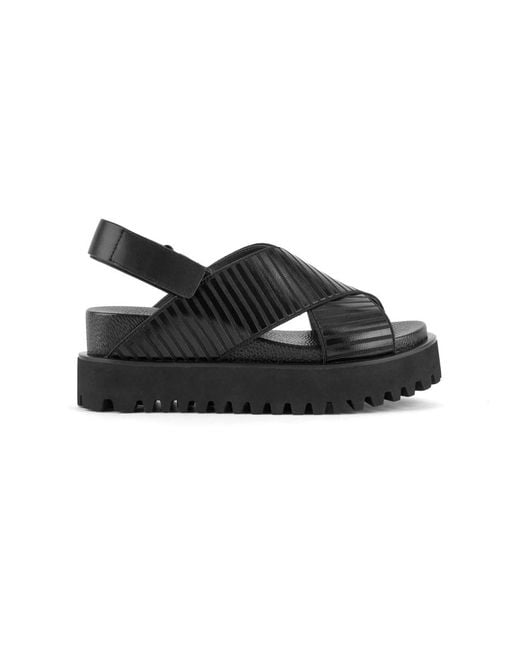 United Nude Black Wedges