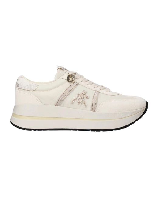 Premiata White Bethcoin Sneaker