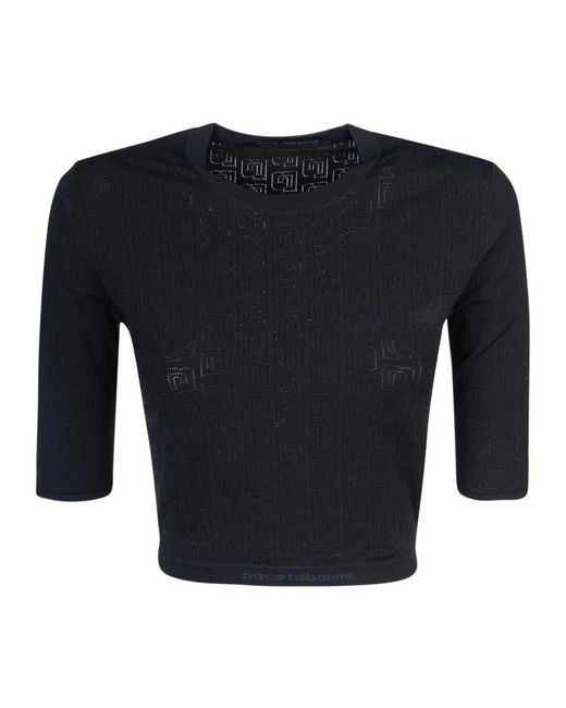 Maglione pull nero di Rabanne in Black