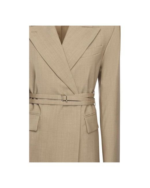 Sportmax Natural Blazers