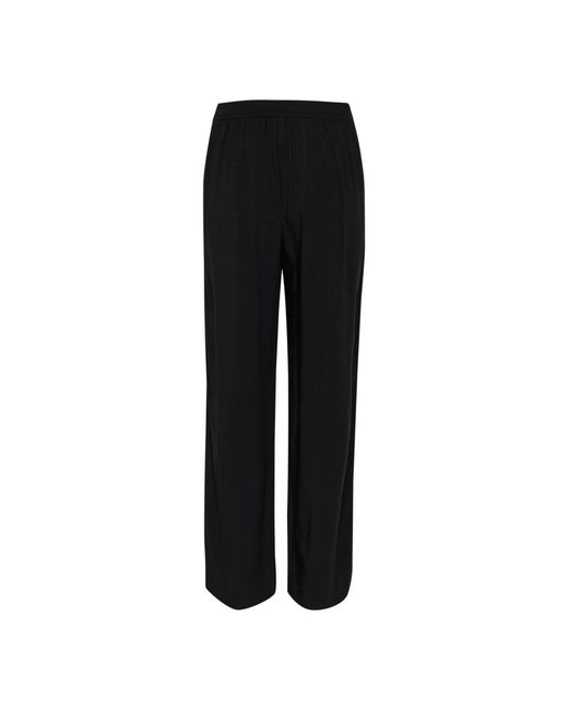 Part Two Black Wide Trousers