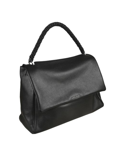Handbags Orciani de color Black