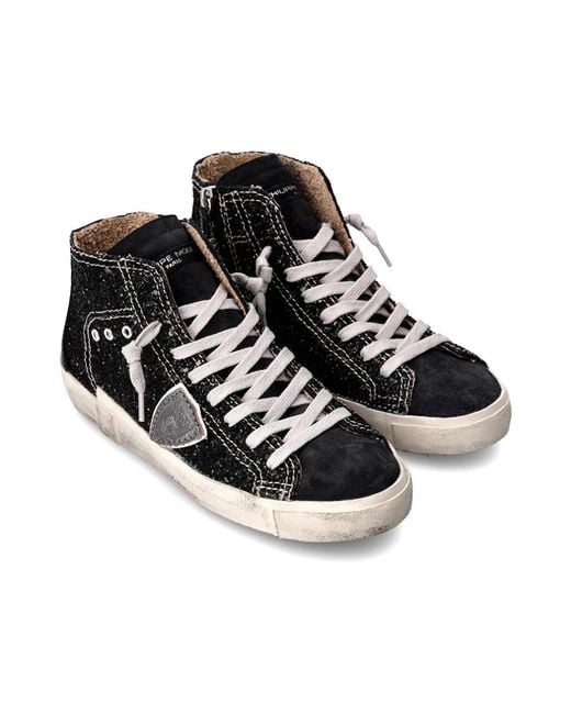Philippe Model Black Sneakers