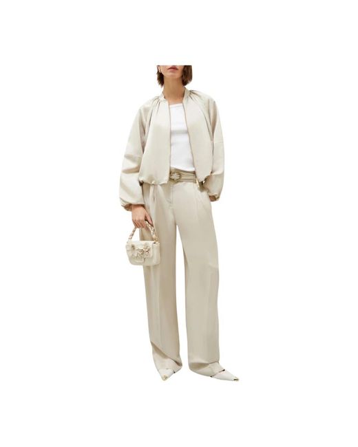 Marella Natural Wide Trousers
