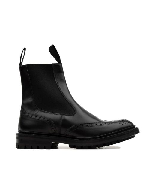 Tricker's Henry Commando Sole Ankle Boot in Black für Herren