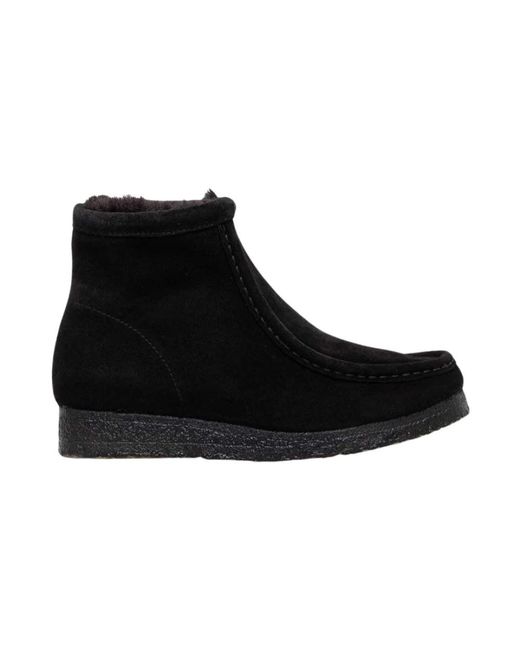 Clarks Black Ankle Boots