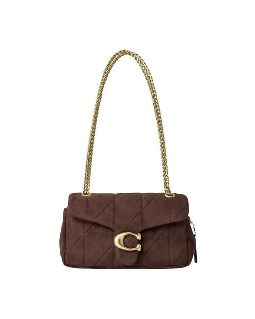 COACH Brown Shoulder Bags