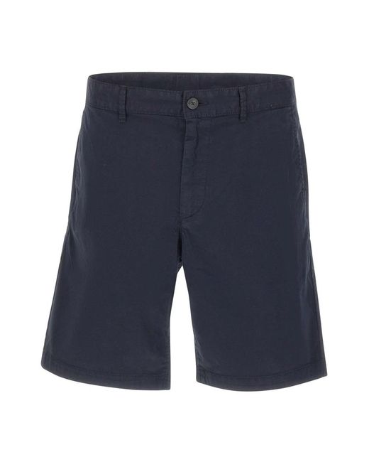 Boss Blue Casual Shorts for men