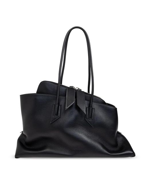 The Attico Black Shoulder Bags
