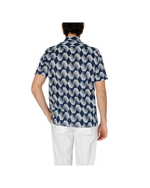 Antony Morato Blue Short Sleeve Shirts for men