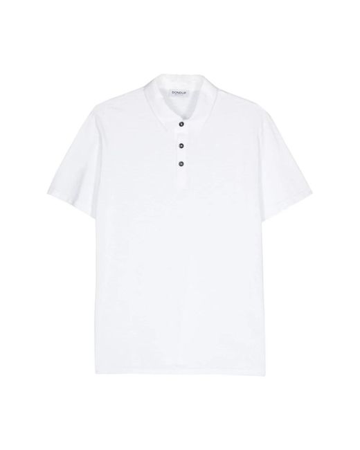 Dondup White Polo Shirts for men