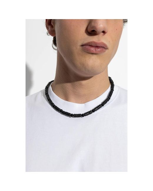 Necklaces di DSquared² in Metallic da Uomo