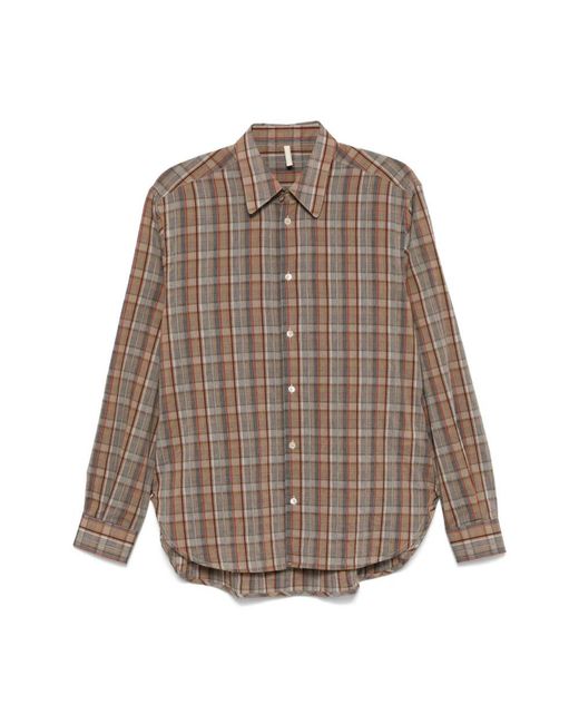 sunflower Brown Casual Shirts for men