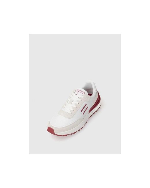 Tommy Hilfiger White Tech Runner Sneaker