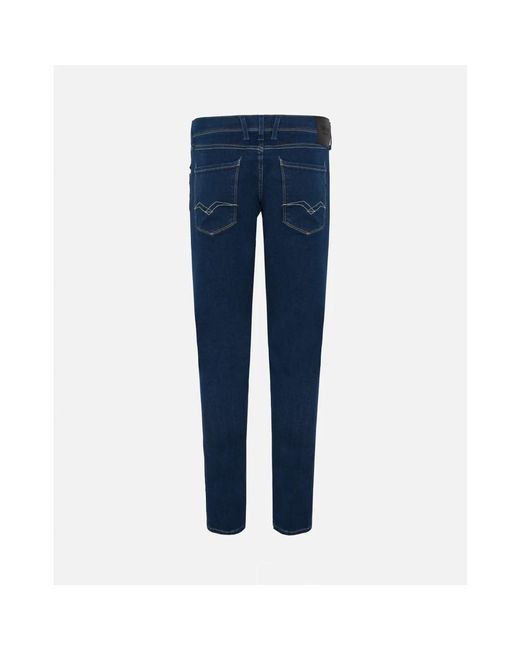 Replay Blue Skinny Jeans for men