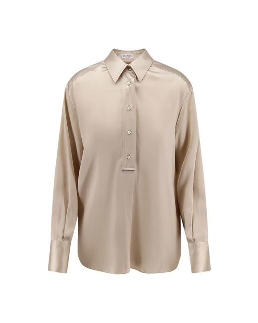 Brunello Cucinelli Natural Shirts