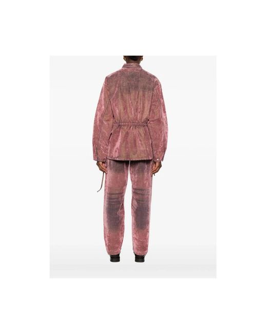 Haikure Denim Jacket in het Red