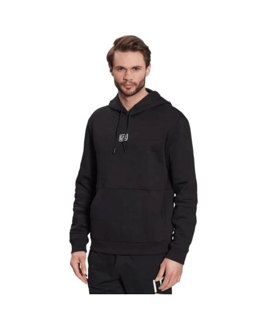 Hoodies di EA7 in Black da Uomo