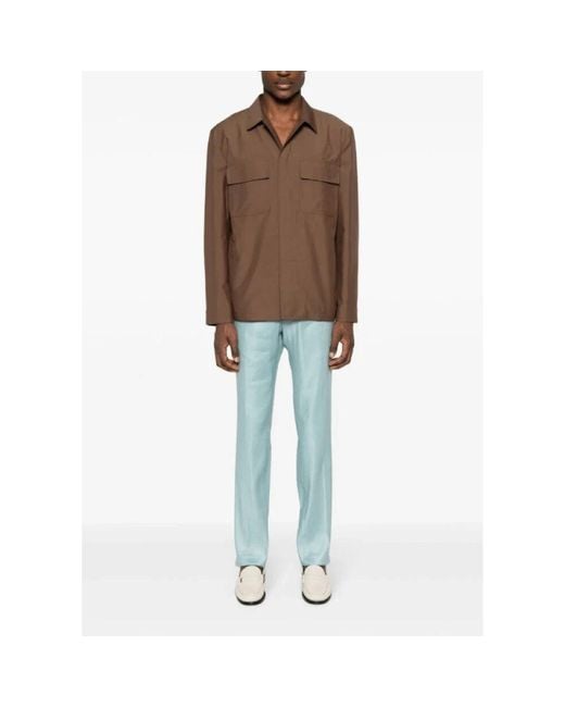Light Jackets Lardini pour homme en coloris Brown