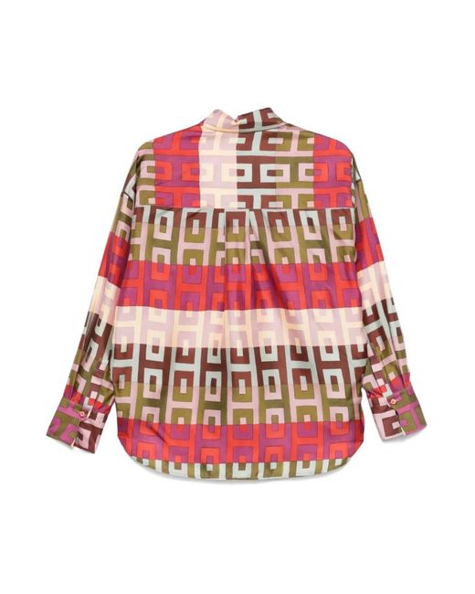 Lorena Antoniazzi Red Blouses