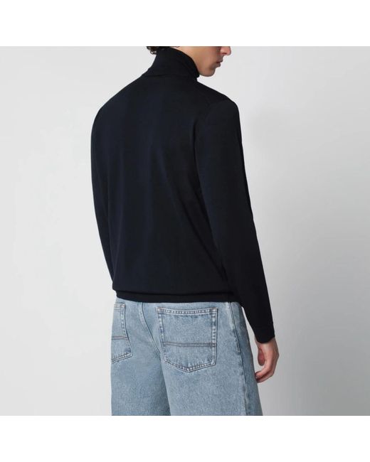 Roberto Collina Black Turtlenecks for men