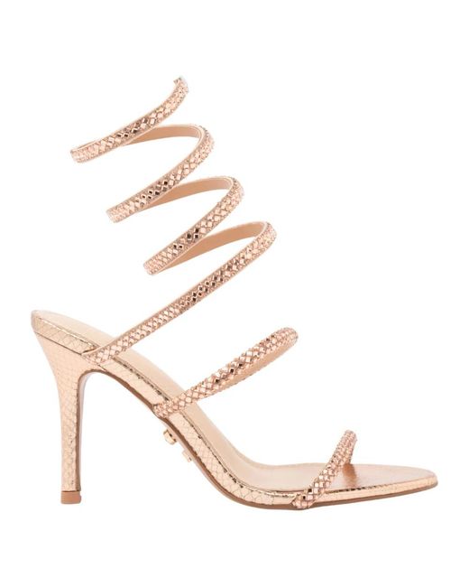 TWENTYFOUR Metallic High Heel Sandals
