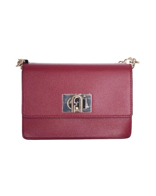 Furla Purple 1927 Mini Crossbody Bag