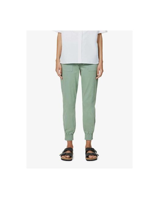 J Brand Green Cropped Trousers