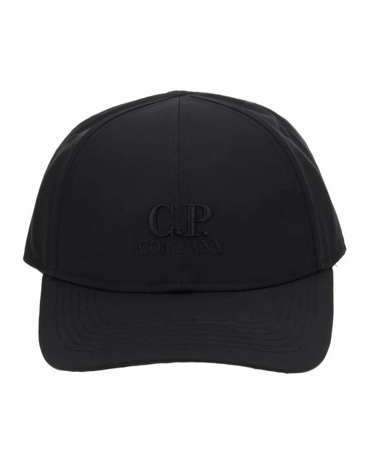 Caps di C P Company in Black da Uomo