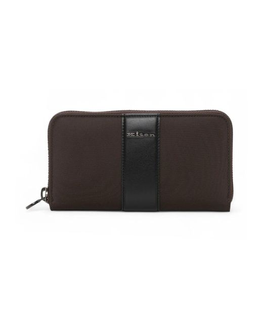 Wallets & Cardholders Kiton pour homme en coloris Black