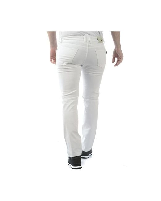 Daniele Alessandrini Gray Slim Fit Jeans for men