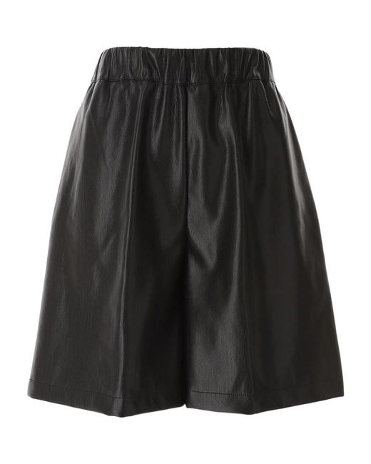 Liviana Conti Black Casual Shorts