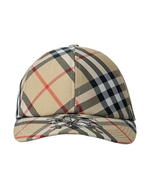 Burberry Accessoires ,Polyester Twill Logo Baseball Cap in het Green voor heren