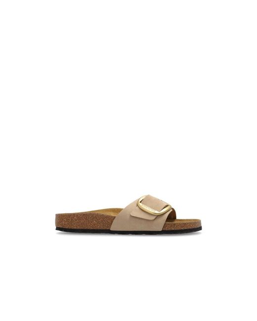 Birkenstock Brown Sliders