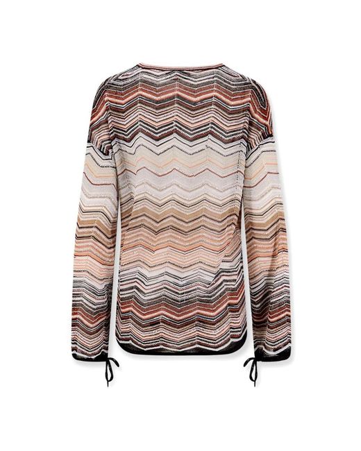 Missoni Multicolor V-Neck Knitwear