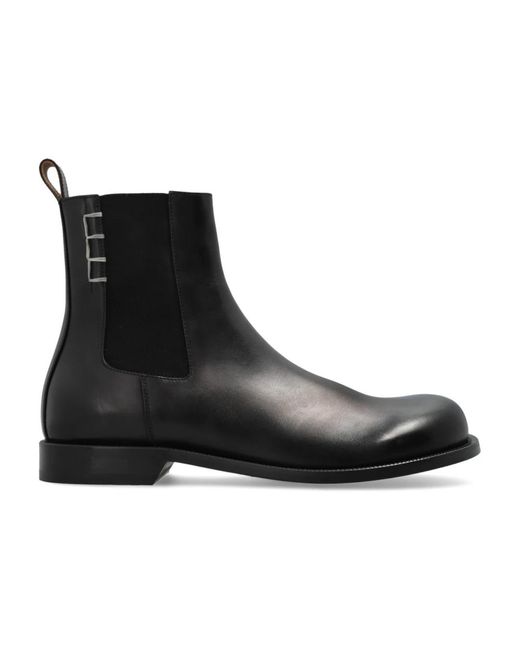 J.W. Anderson Black Chelsea Boots for men