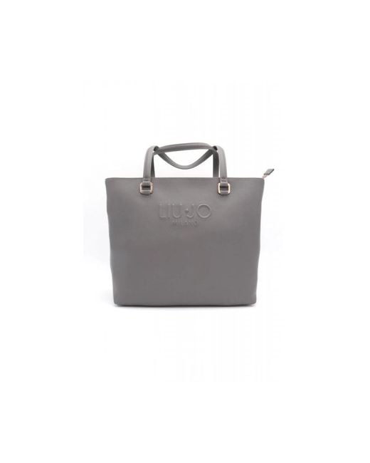 Liu Jo Gray Shopping Bags