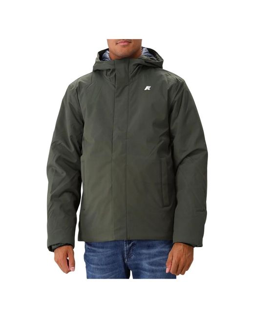 K-Way Green Light Jackets for men