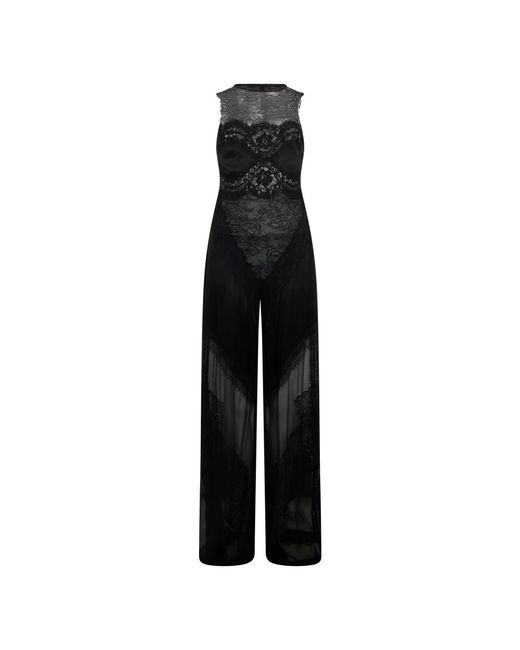 Alberta Ferretti Black Jumpsuits